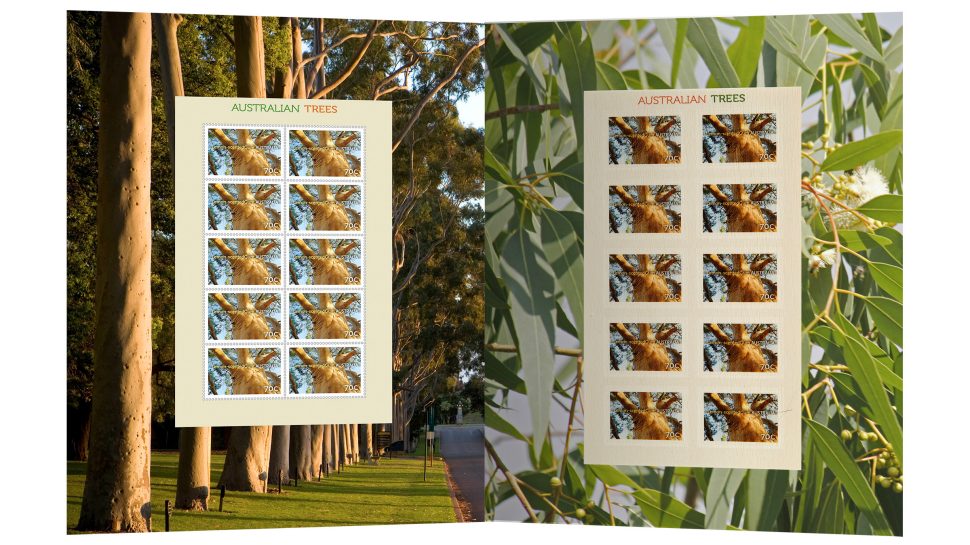 Native Trees special wooden sheetlet pack