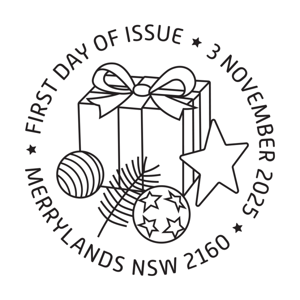 First Day of Issue 28 October 2025. Charlestown NSW 2290