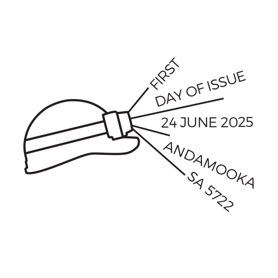 First Day of Issue 24 June 2025. Andamooka SA 5722