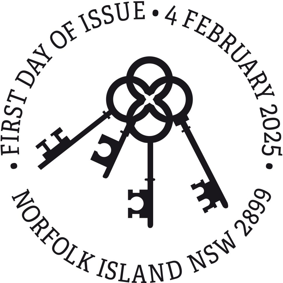First Day of Issue 4 February 2025. Norfolk Island NSW 2899