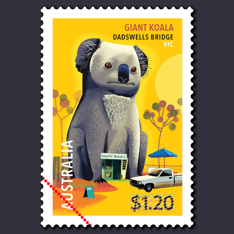 Giant Koala, Dadswells Bridge, Victoria