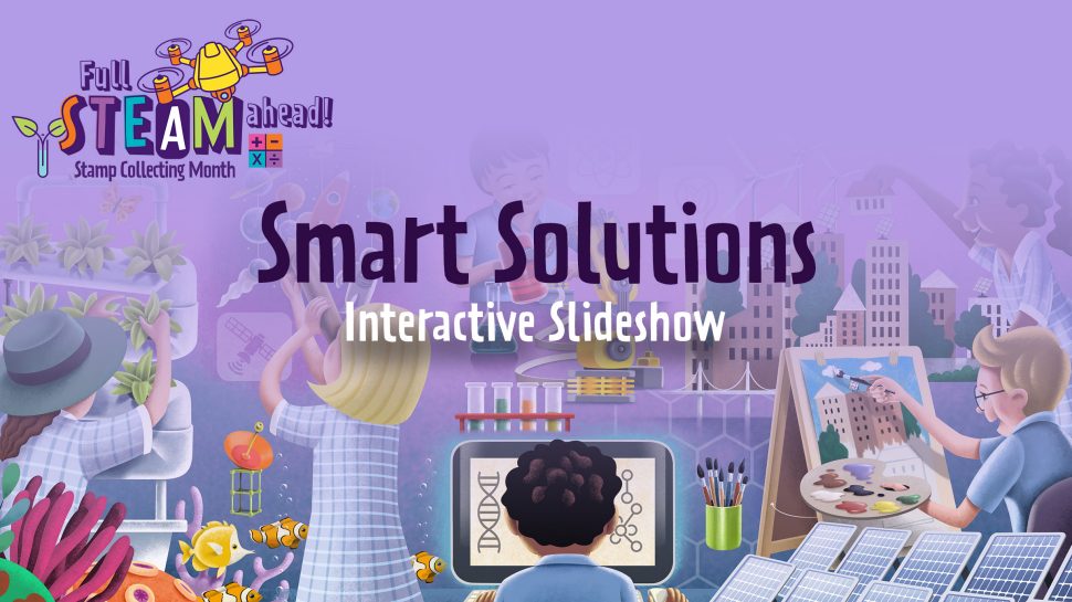 Stamp Collecting Month 2021 Full STEAM Ahead Smart Solutions