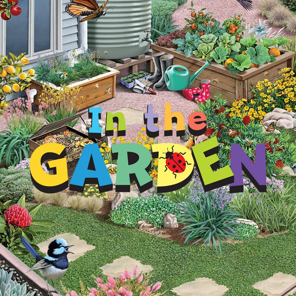 In the Garden - Stamp Collecting Month 2019