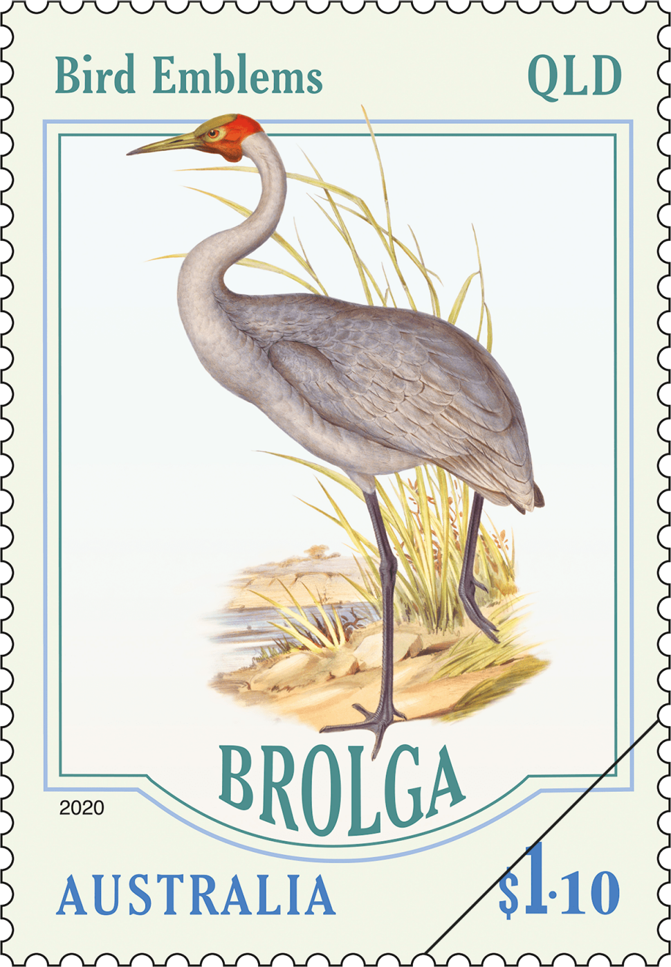 $1.10 - Brolga